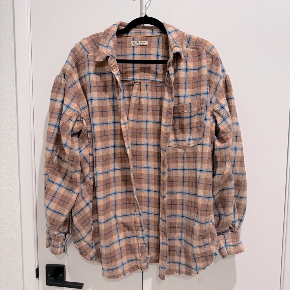 Free People Plaid Shirt